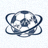 世界杯数据统计网 logo 橙色足球图标